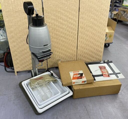 LUCKY 70M-R 引き伸ばし機 ラッキー チェリー 四切両面乾燥機 CHERRY シャープカッターなど 暗室現像用品多数付属 まとめ売り 現状品