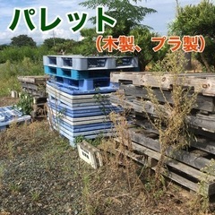 パレット（木製、プラスチック製）