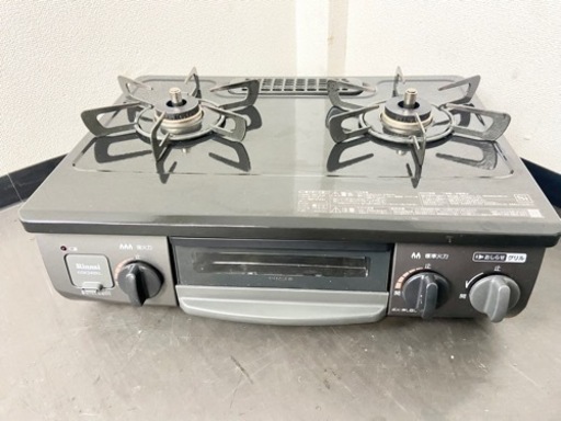 激安‼️19年製 都市ガス用 リンナイ ガスコンロKGK34BKL - ガステーブル
