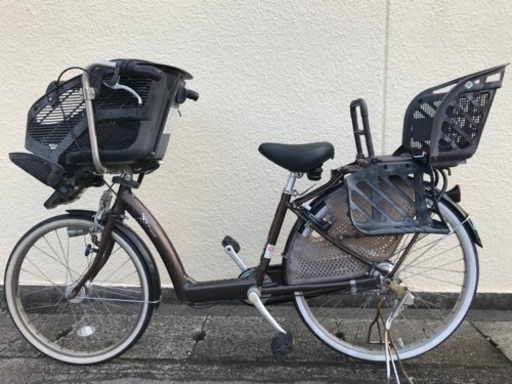 取引終了３人乗り子乗せ❗️お値下げ❗️早い者勝ち‼️自転車（前22/後26型）（アンジェリーノ）]