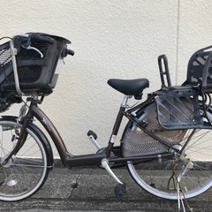  取引終了３人乗り子乗せ❗️お値下げ❗️早い者勝ち‼️自転車（前22/後26型）（アンジェリーノ）]