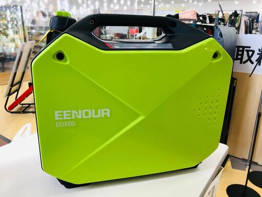 未使用　ガソリン発電機　EENOUR　GS1800I