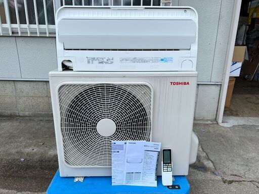 ◆22◆東芝/TOSHIBA　エアコン　RAS-E566E6RX　　5.6KW　18畳　　2019年製