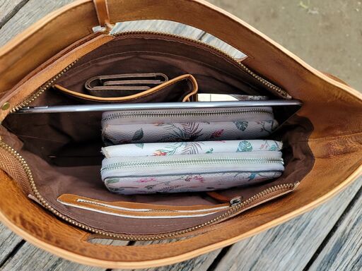 ワックス牛革ショルダーバッグ・ハンドバッグ・斜め掛け 2WAY Cow