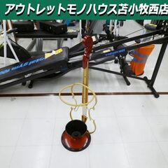 傘立て ヴァイオリン型 直径26.5×高さ85cm ブラウン オ...