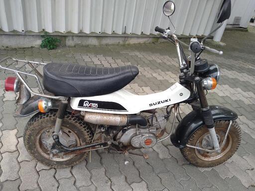 suzuki　vanvan50 旧車・不動車　値下げしました。