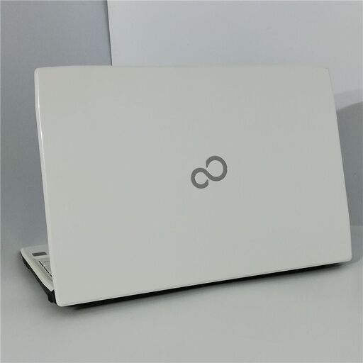 保証付 即使用可 Wi-Fi有 15.6型 ノートパソコン 富士通 AH42/T 良品