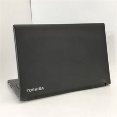【価格重視】東芝 薄型ノートPC SSD オフィスWin11 プレシャスブラック 保証付 最新Windows11 高速SSD ノートパソコン 東芝 B65/R 中古良品