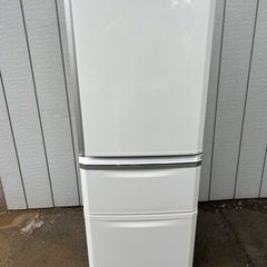 【値下げ】三菱 2016年製 3ドア冷凍冷蔵庫 335L MR-...