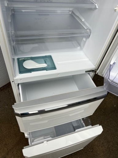 【値下げ】三菱 2016年製 3ドア冷凍冷蔵庫 335L MR-C34Z-W1■自動製氷付 MITSUBISHI 3ドア冷蔵庫