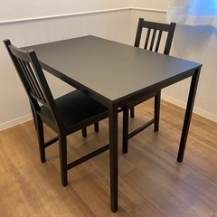 【引き取りに来てくださる方】IKEA　ダイニングテーブルセット　...