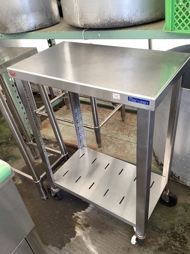 マルゼン 作業台 W60cm 管1220823EK (ベストバイ 静岡県袋井市)