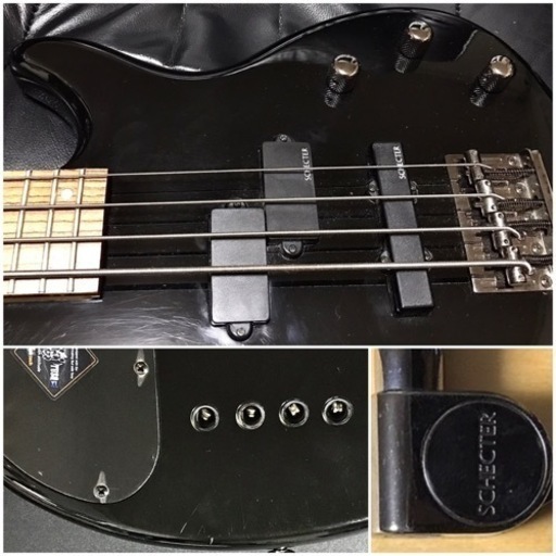 美品 Schecter シェクター BASS ベース ギター 現行ロゴ RAIDEN 格安