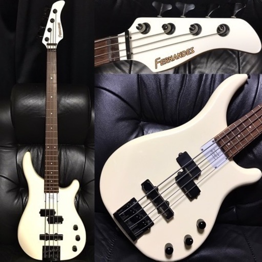 美品 FERNANDES フェルナンデス FRB-55 ベース ギター BASS 金ロゴ 日本製 ビンテージ