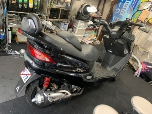 SYM RV125efi インジェクション車両　草加市 SYM RV125efi 実動車 草加市 インジェクション車