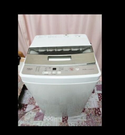 アクア 4,5リットル 洗濯機 ２０２１年製
