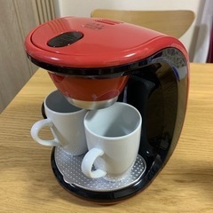 【新品未使用】メリート2カップコーヒーメーカー　クチュール
