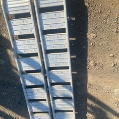 アルコック農機6尺用歩行型 NAS-0605M-25積載500kgアルミブリッジ二本