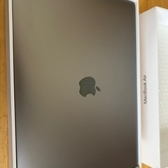 値下げ！【美品】MacBook Air M1 スペースグレー　2...