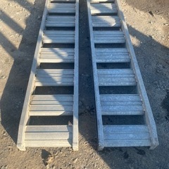 ヤ）日軽アルミブリッジ 12-C6-30W 1.2トン2本セット16kg