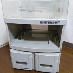 値下げ! ニンテンドー64　スーパーファミコン収納棚
