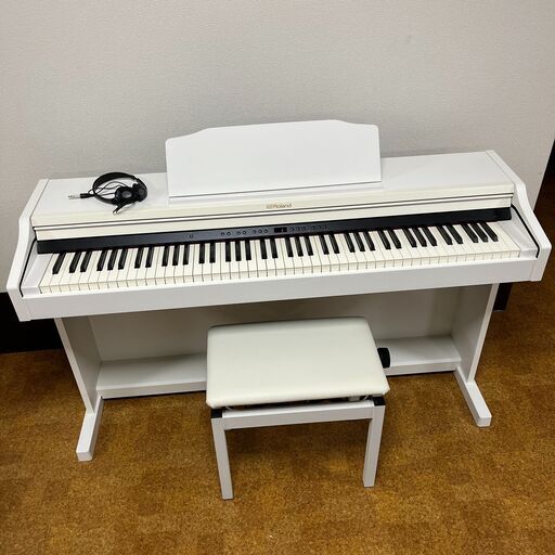 美品 Roland 電子ピアノ RP501R-WH 2020年製 ピアノ - 鍵盤楽器、ピアノ