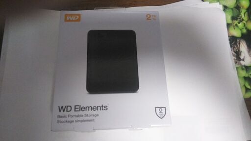 [値下げしました] 2TB HDD WD Elements