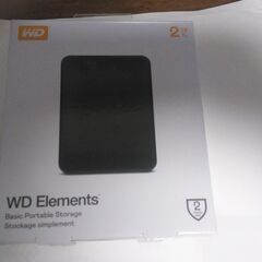 [値下げしました] 2TB HDD WD Elements