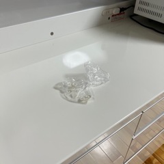 お取引先決定済】（美品）ニトリ 食器棚 タンス ホワイト