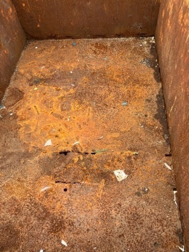 取引中 鉄製 大型 BOX 節約 