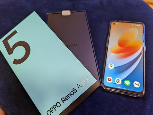 OPPO Reno5 A 本体 アイスブルー　ymobile OPPO Reno5 A（eSIM対応版）｜スマートフォン｜製品｜Y!mobile