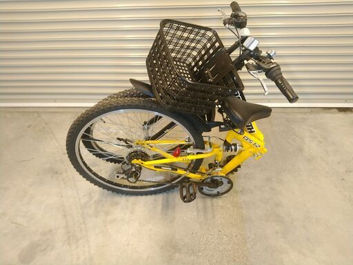 美品  MTB26-18 折りたたみ自転車 サイズ26 インチ　①