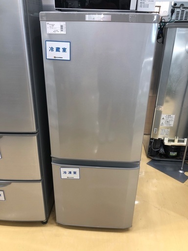 MITSUBISHI 2ドア冷蔵庫　146L 2017年製