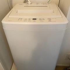 洗濯機　無印良品　6kg