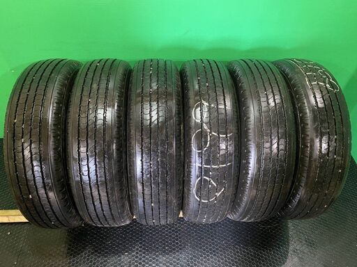 DUNLOP SP355K 205/75R16 113/111L LT 16インチ ライトトラック用 夏タイヤ 6本 エルフ タイタン アトラス等　(MTP15) クレジットカード QRコード決済可能