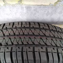 新車外しタイヤ、ホイール4本セット