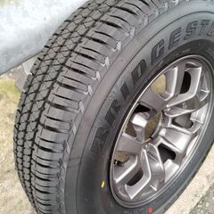 新車外しタイヤ、ホイール4本セット