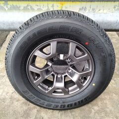 新車外しタイヤ、ホイール4本セット