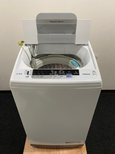 ☆博多駅南☆HITACHI 全自動洗濯機 NW-R704 2018年製