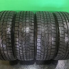 DUNLOP WINTER MAXX WM02 205/55R16 16インチ スタッドレス 4本 2018年製 バリ溝 リーフ インプレッサG4等　(MTO13) クレジットカード QRコード決済可能