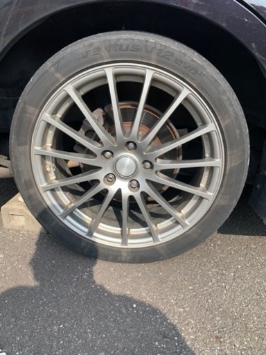最終値下げ中18インチ エコフォルム 7.5J+53 PCD114.3 ホイール 配送 4 