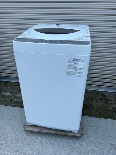東芝　洗濯機　AW-5G6　2019年製　中古品