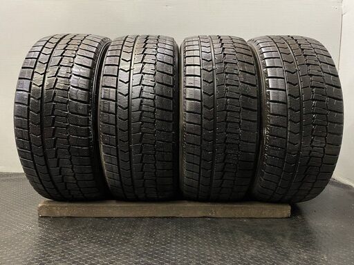 DUNLOP WINTER MAXX WM02 245/45R17 17インチ スタッドレス 4本 バリ溝 ベンツ/Eクラスステーションワゴン等　(TC584)クレジットカード QRコード決済可能