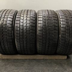 DUNLOP WINTER MAXX WM02 245/45R17 17インチ スタッドレス 4本 バリ溝 ベンツ/Eクラスステーションワゴン等　(TC584)クレジットカード QRコード決済可能