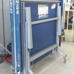 SAN-EI 卓球台 国際規格サイズ 三英 10-605 折りたたみ式 ベリック型 内折式 キャスター付き カフェやバーにもオススメ 札幌市西区 西野