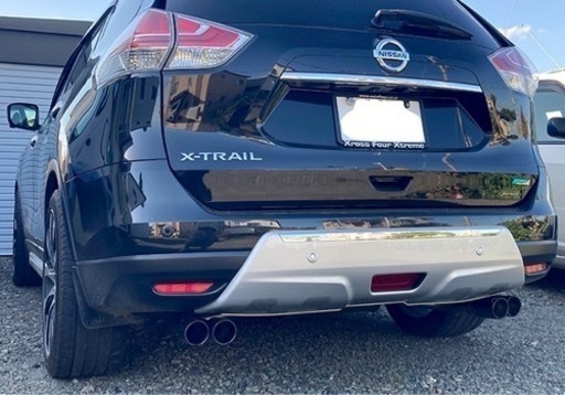 エクストレイル NT32 HKS リーガマックスpremium マフラー