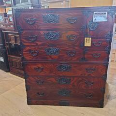 岩谷堂　3.8尺整理箪笥　鍵付【愛品倶楽部柏店】