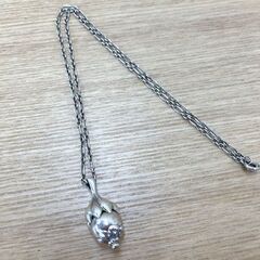 本物 GEOGE JENSEN イヤーペンダント シルバーネックレス 925 1991