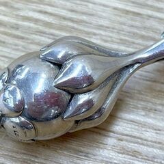 本物 GEOGE JENSEN イヤーペンダント シルバーネックレス 925 1991