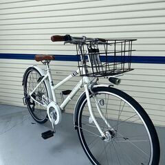 リサイクル自転車(2208-007)　クロスバイク(ブリヂストン)　２６インチ